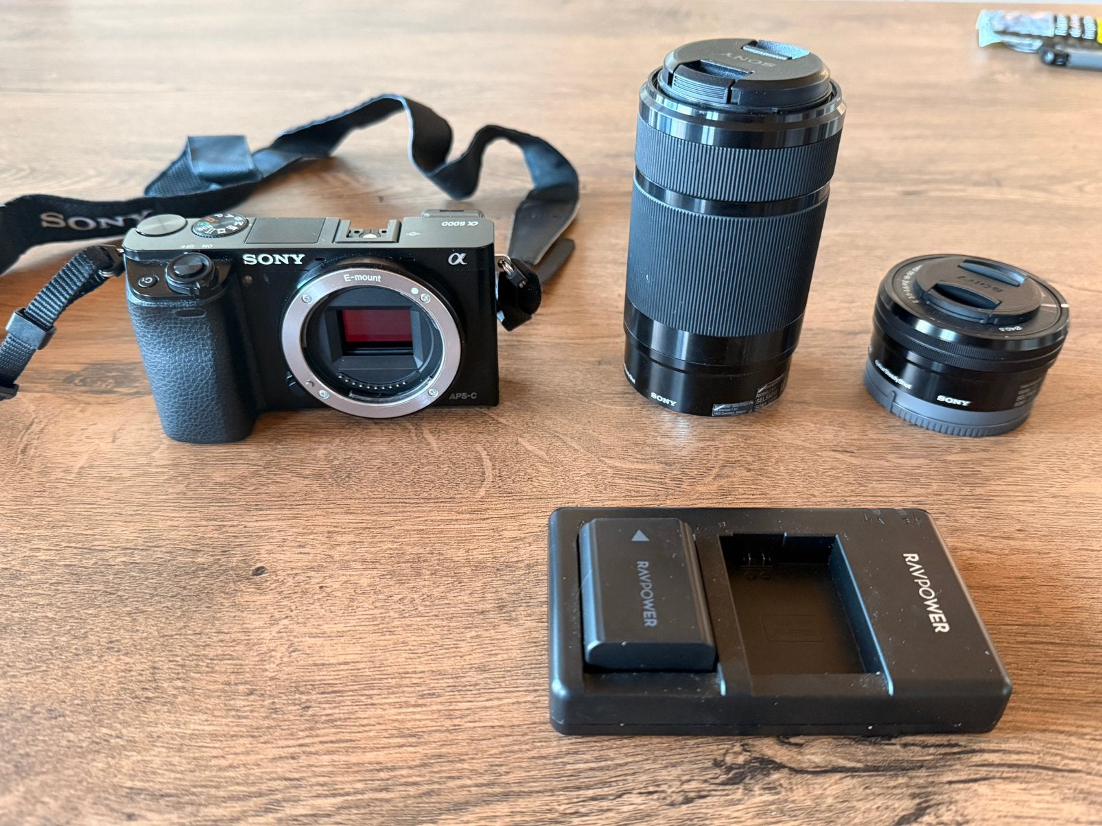 Sony α6000 mirrorless camera, Ophalen of Verzenden, Zo goed als nieuw, 24 megapixels, Sony