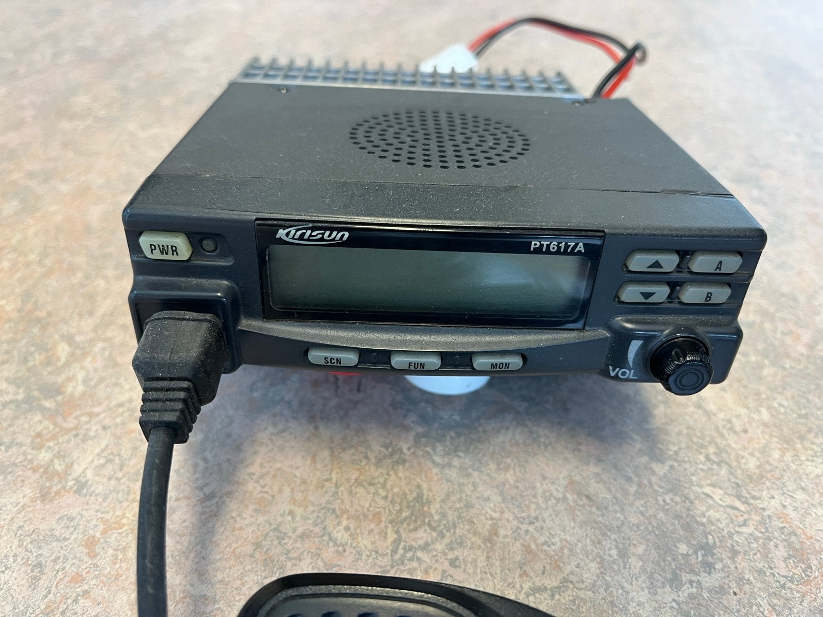 Kirisun PT617A Mobilofoon - VHF Mobile Radio, Ophalen of Verzenden, Gebruikt, 15 km of meer, Portofoon of Walkie-talkie