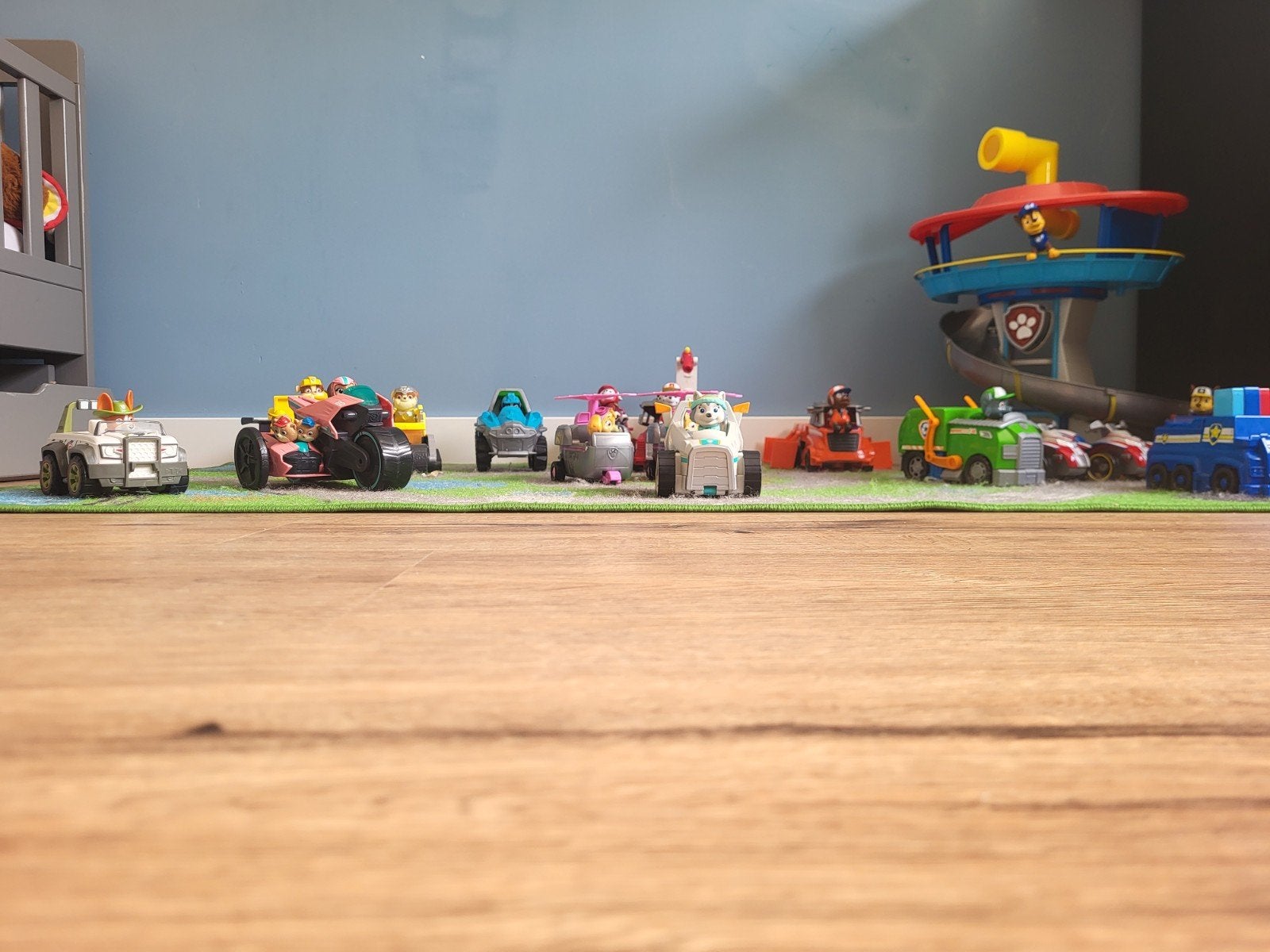 Paw patrol speelgoed, Ophalen
