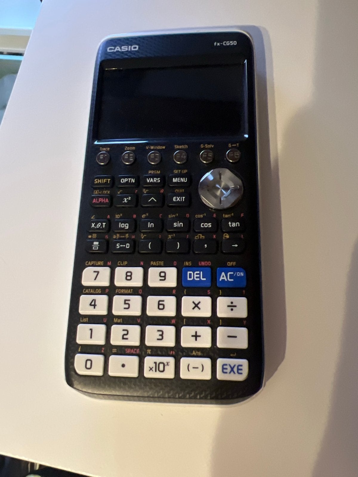 Casio fx-CG50, Ophalen of Verzenden, Grafische rekenmachine, Gebruikt