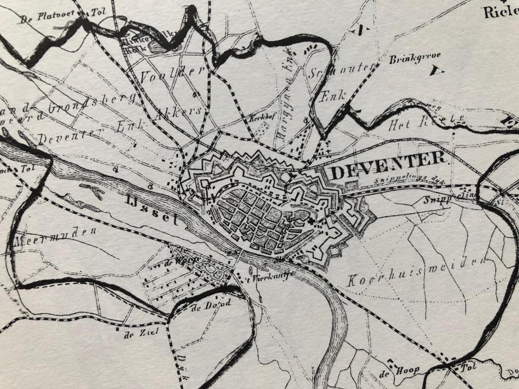 Gemeente kaarten van Overijssel. Adorp t/m Zuidhorn. 1867, Ophalen of Verzenden, Landkaart, 1800 tot 2000, Nederland