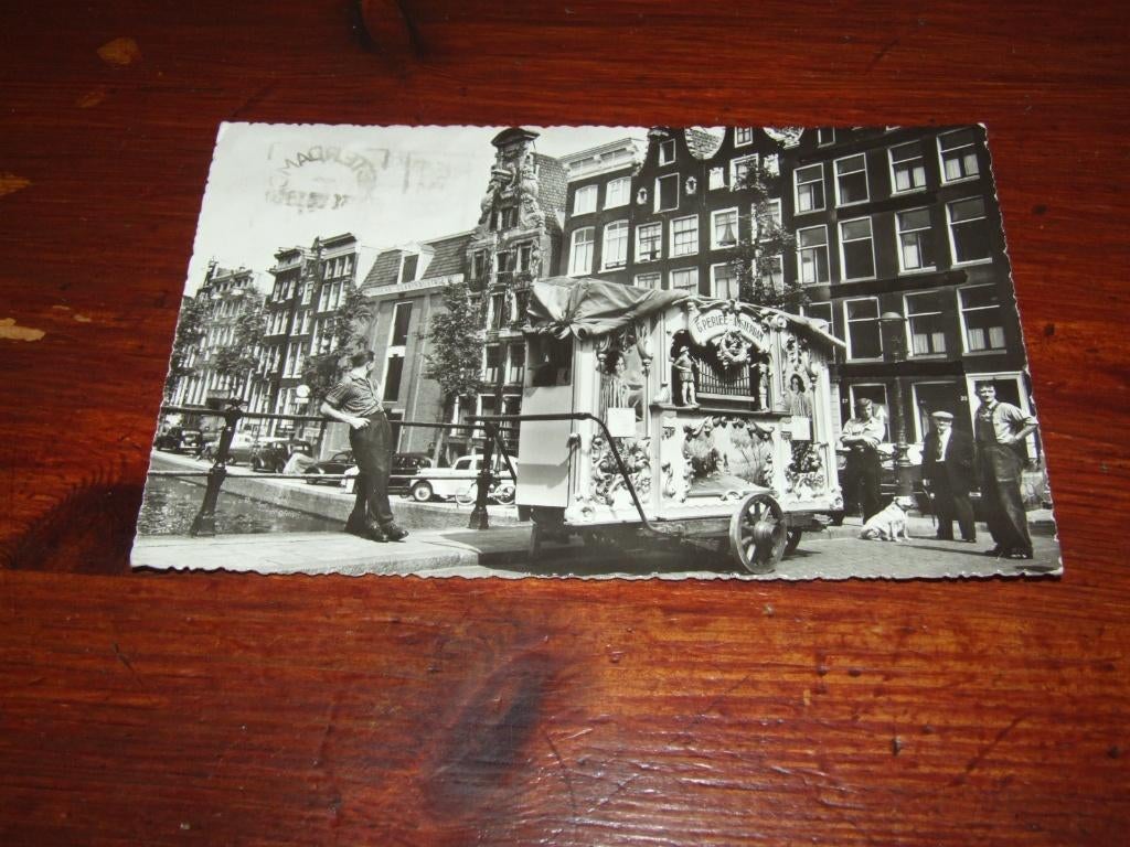 787- AMSTERDAM, DRAAIORGEL, Verzenden, 1960 tot 1980, Gelopen, Noord-Holland