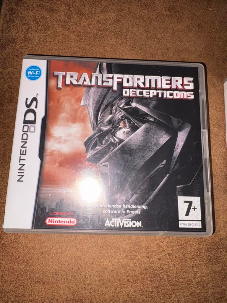 Transformers Decepticions Nintendo DS, Spelcomputers en Games, Games | Nintendo DS, Avontuur en Actie, 1 speler, Ophalen of Verzenden