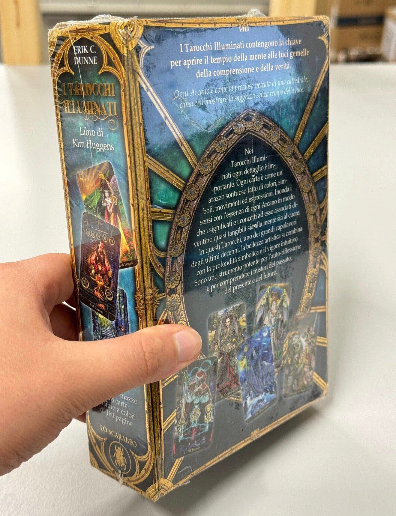 Tarot Boek & Kaarten set  I Tarocchi Illuminati italie NIEUW, Boeken, Ophalen of Verzenden, Nieuw, Tarot of Kaarten leggen