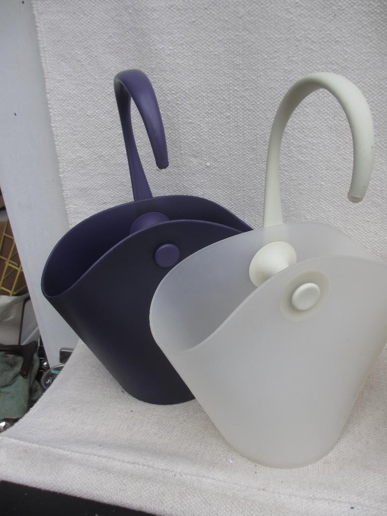 VIER Alessi champagne-wijnkoelers + Soundlogic-koeler, Kunststof, Ophalen of Verzenden, Alessi, Meerkleurig