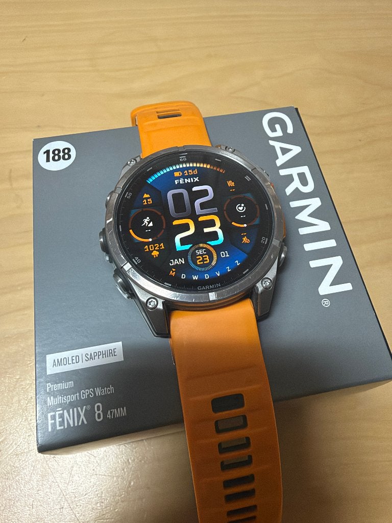 Garmin Fenix 8 Saffier Amoled (GPSinruil-188)