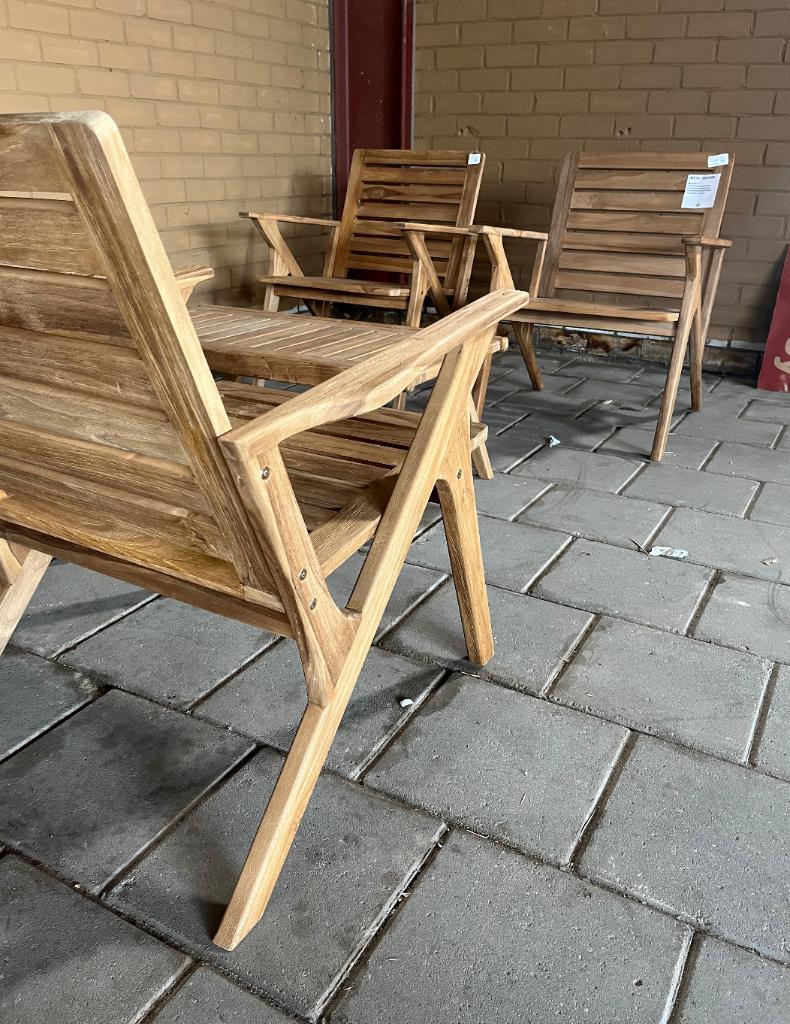 Raw Materials tuinset loungeset Odin | Van €1485, nu voor, Raw Materials, Raw Materials, Teakhout, Nieuw