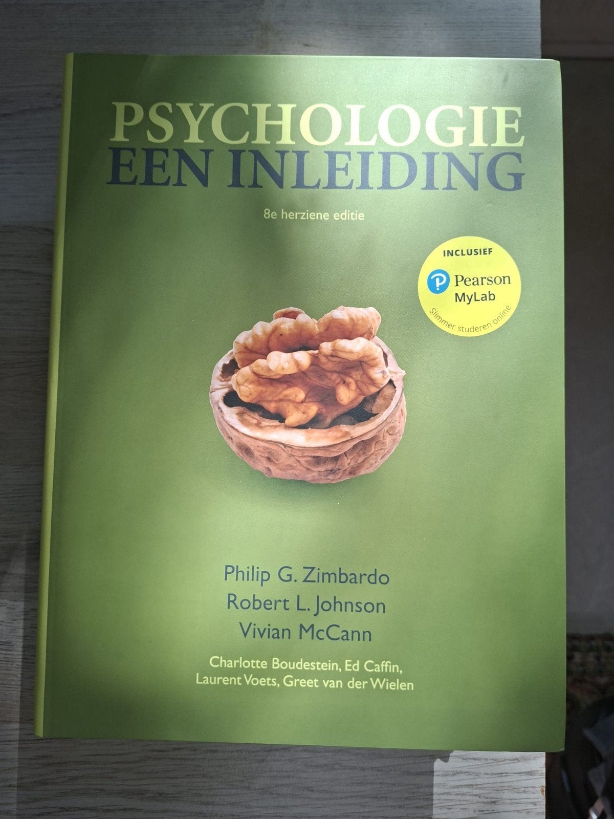 Psychologie Een Inleiding - 8e herziene editie, Boeken, Studieboeken en Cursussen, Ophalen, HBO, Zo goed als nieuw, Gamma