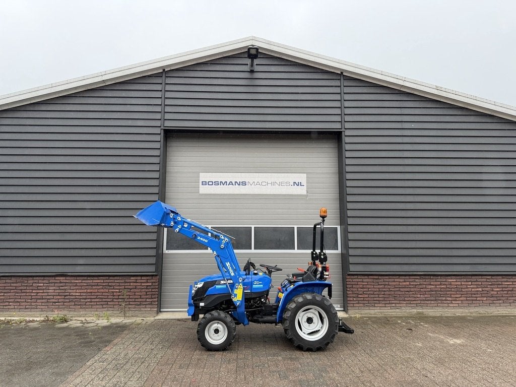 Solis 20 4WD minitractor met frontlader BJ 2019 388 uur, Zakelijke goederen, Agrarisch | Tractoren, Gebruikt, Overige merken, Tot 2500
