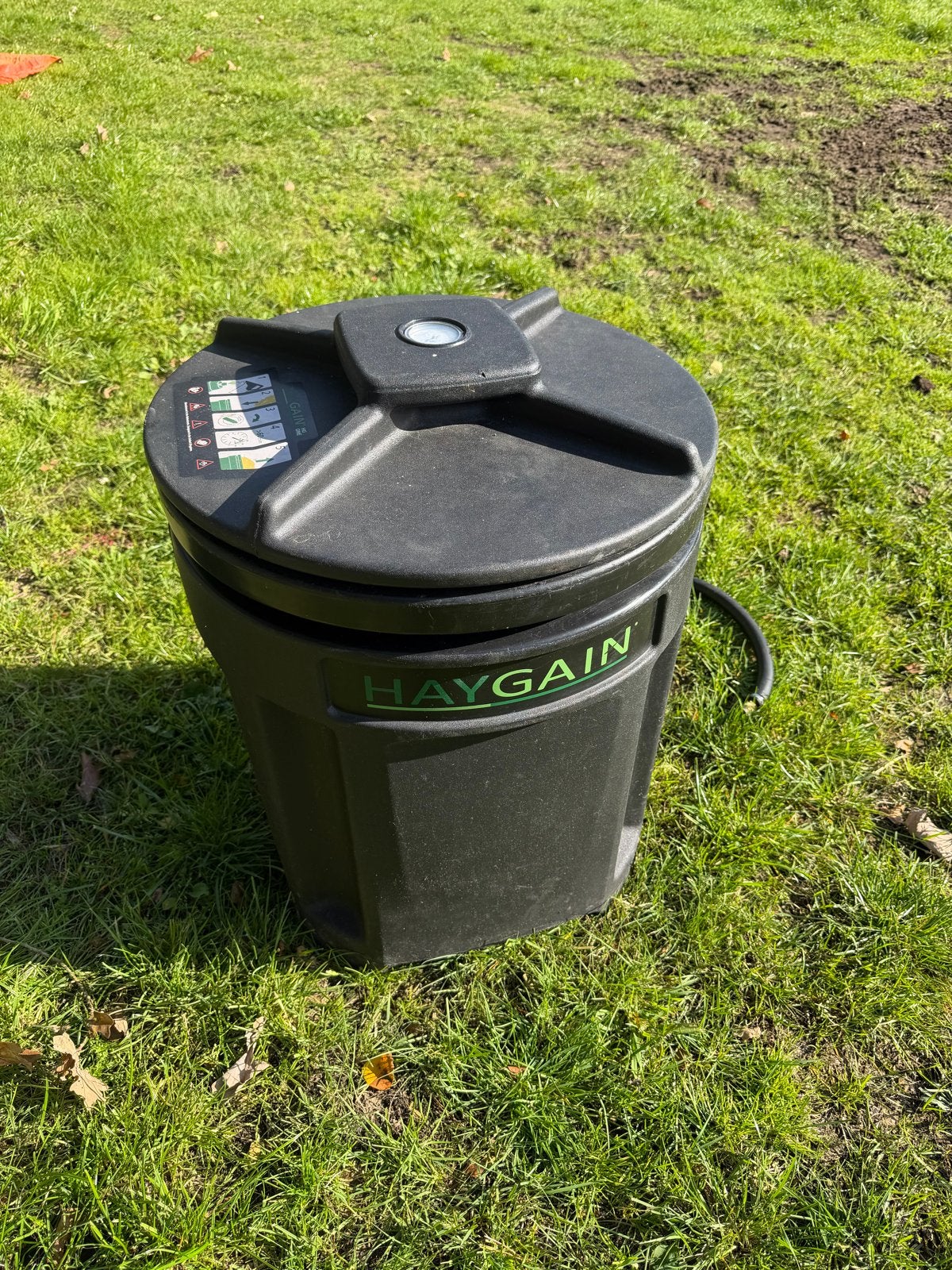 Haygain HG One hooistomer voor paarden, Ophalen