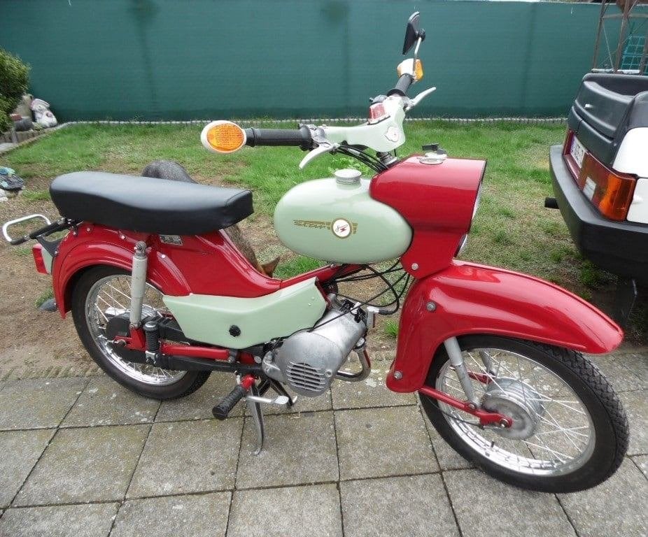 Simson Star, Fietsen en Brommers, Maximaal 45 km/u, 49 cc, 3 versnellingen, Ophalen