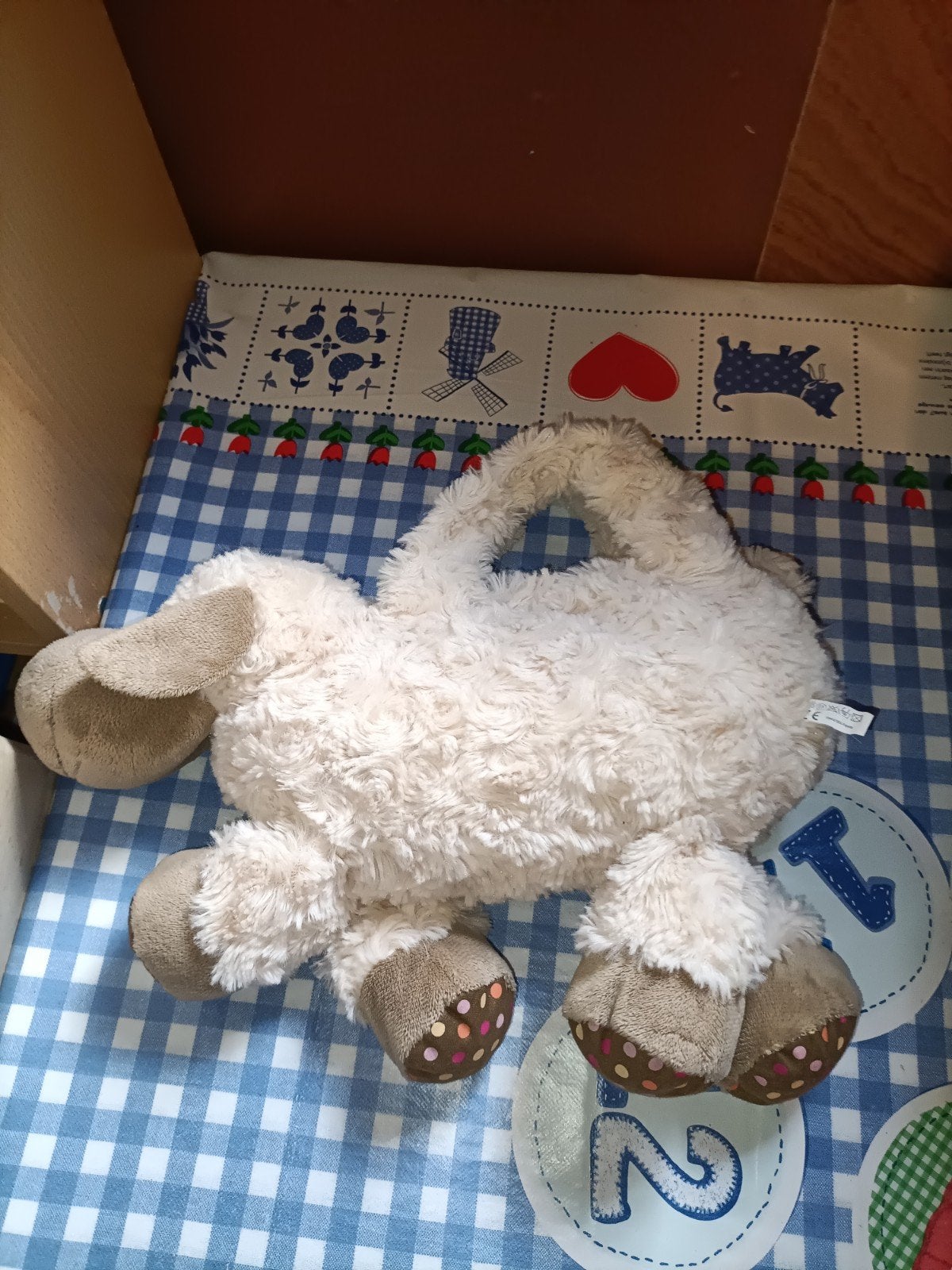 Schaap tasje tas 32 cm lang, Ophalen of Verzenden, Zo goed als nieuw, Overige typen