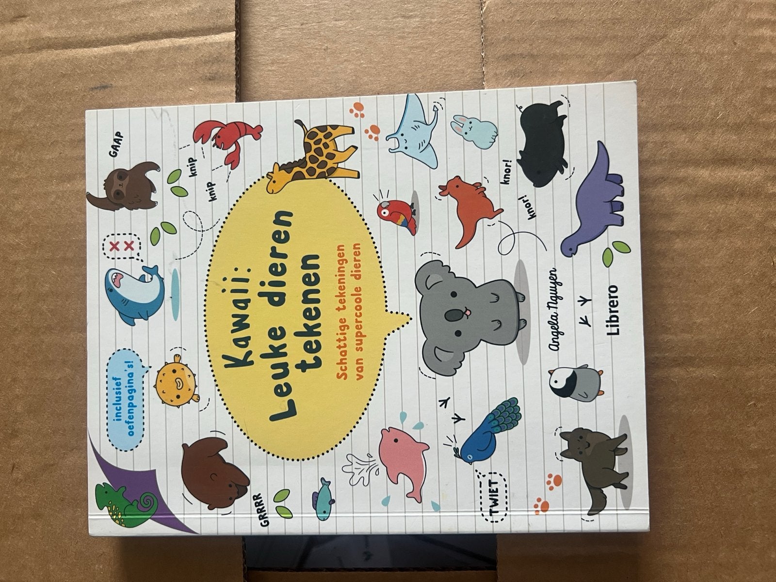 Kawaii: Leuke dieren tekenen - Angela Nguyen Libreo, Ophalen, Zo goed als nieuw, Boek of Gids