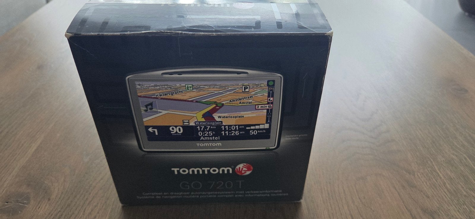 TomTom GO 720 T Navigatiesysteem, Auto diversen, Autonavigatie, Gebruikt, Ophalen of Verzenden