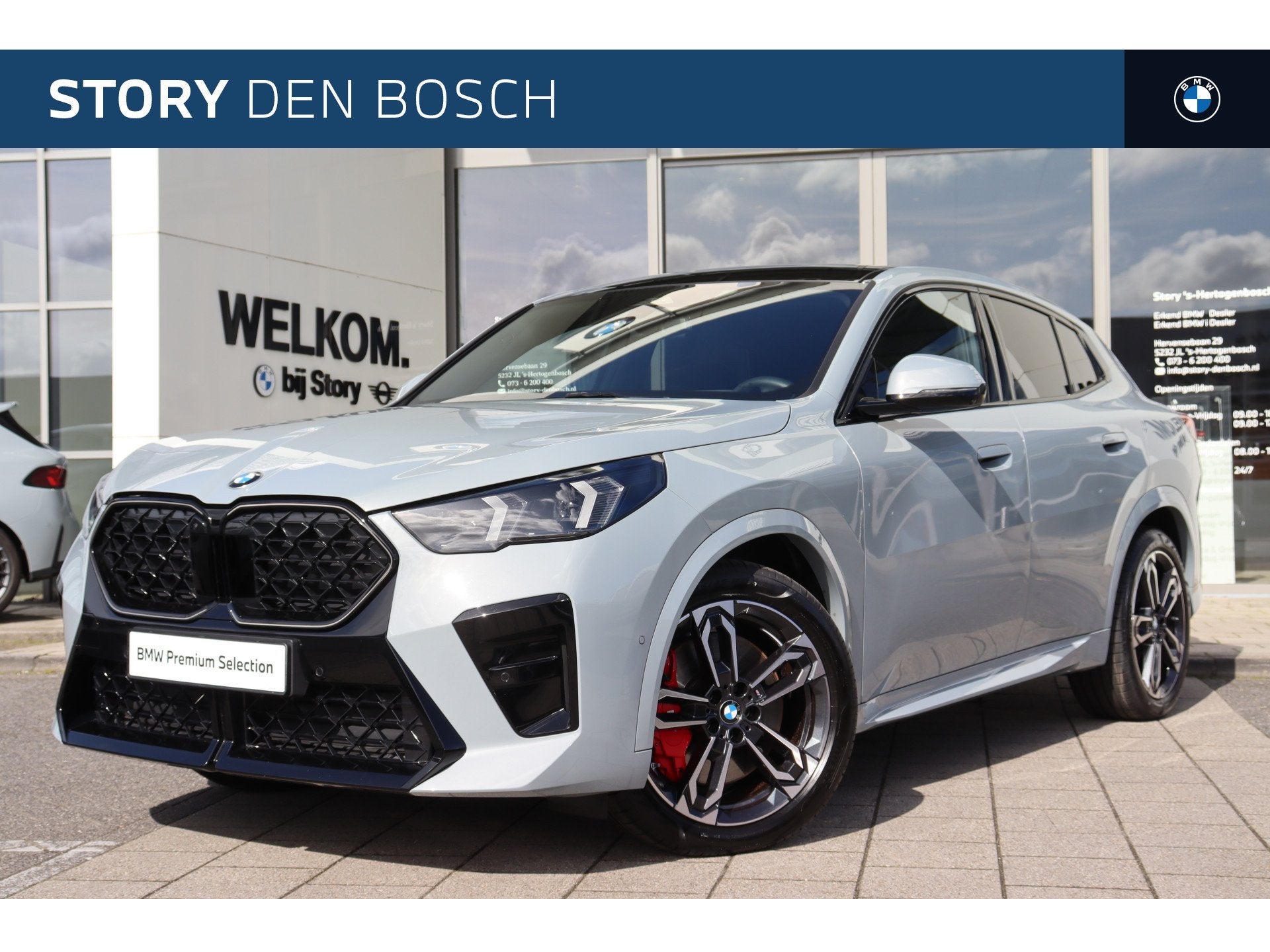 BMW X2 sDrive20i High Executive M Sport Automaat / Trekhaak, Auto's, BMW, Dealer onderhouden, X2, 156 pk, Met garantie (alle)