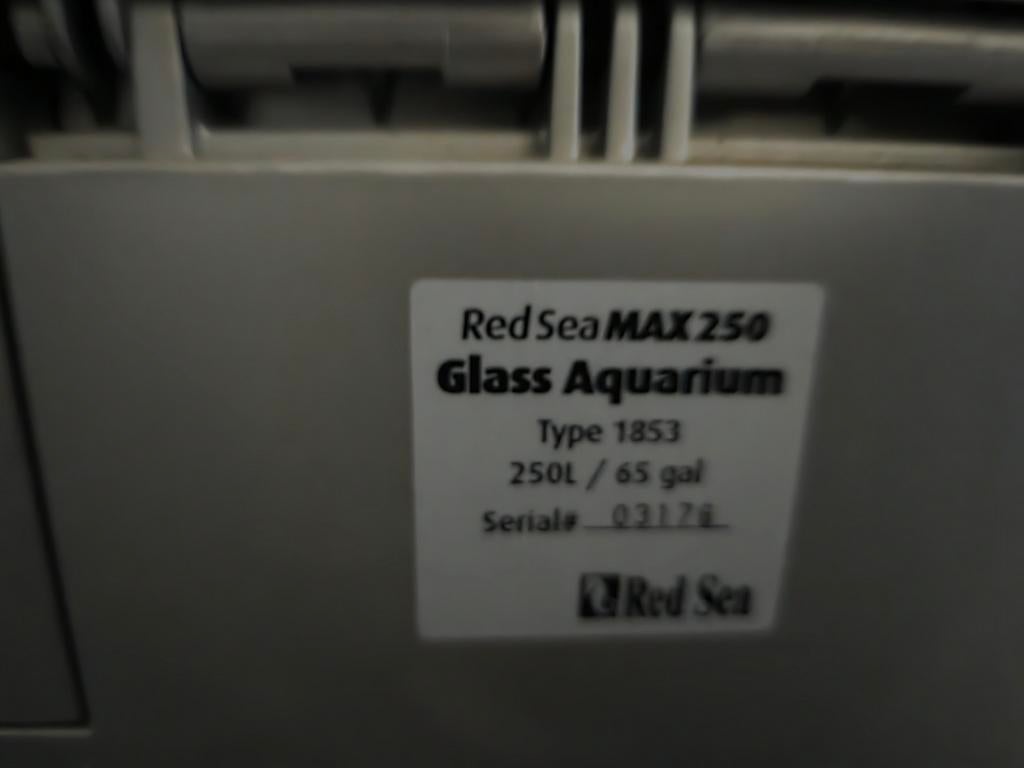 Red sea max 250, Dieren en Toebehoren, Ophalen, Red Sea, Zo goed als nieuw, Leeg aquarium