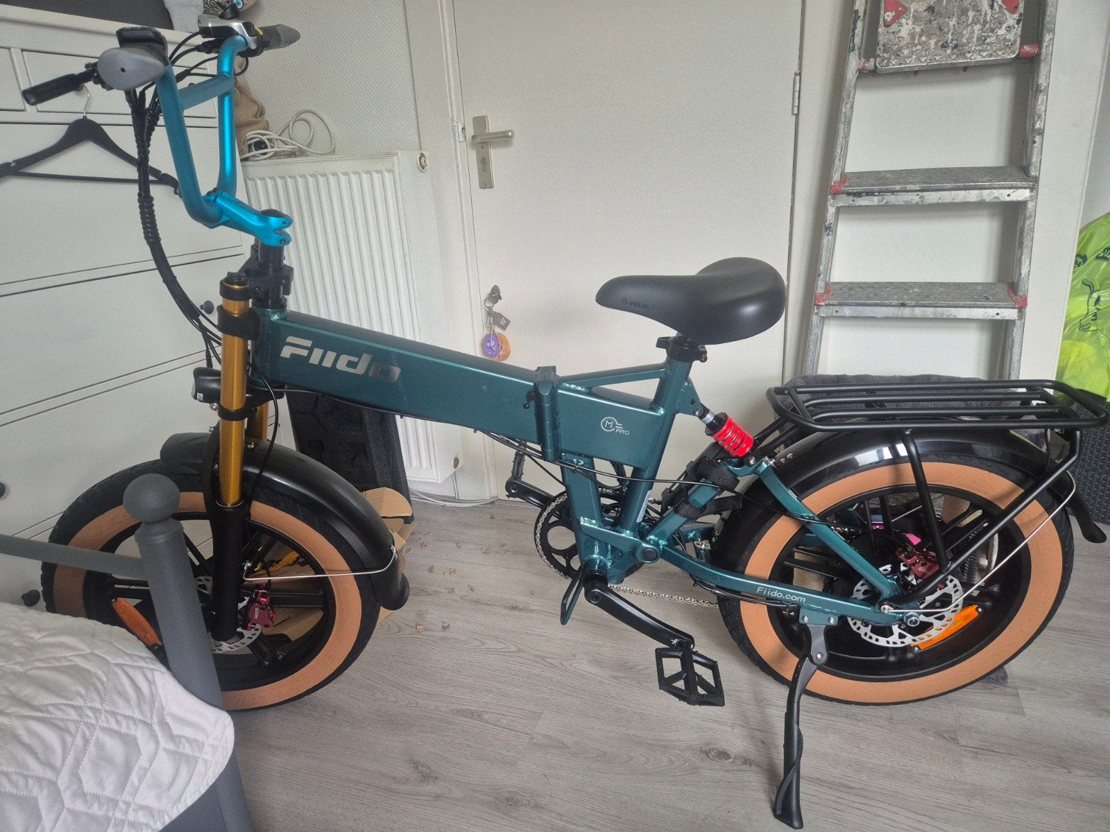 fatbike fiido m1 pro 2026 offroad (opvouwbaar), Ophalen, Nieuw, Totaal opvouwbaar