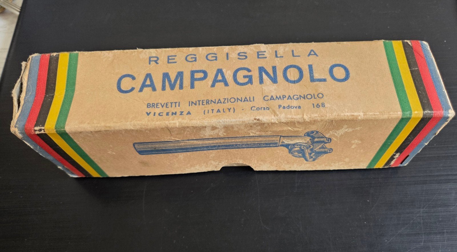 oude verzamel wielrennen stuurpen CAMPAGNOLO in doos ITALIË, Ophalen of Verzenden, Buitenlandse clubs