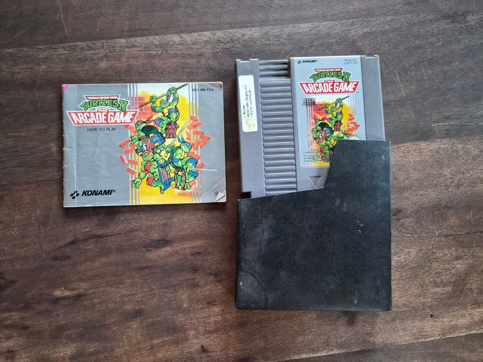 Teenage Mutant Ninja Turtles II: The Arcade Game NES, Spelcomputers en Games, Games | Nintendo NES, Avontuur en Actie, Gebruikt
