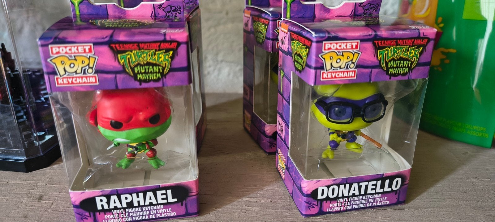 2 Funko Pop! sleutelhangers Teenage Mutant Ninja Turtles, Ophalen of Verzenden