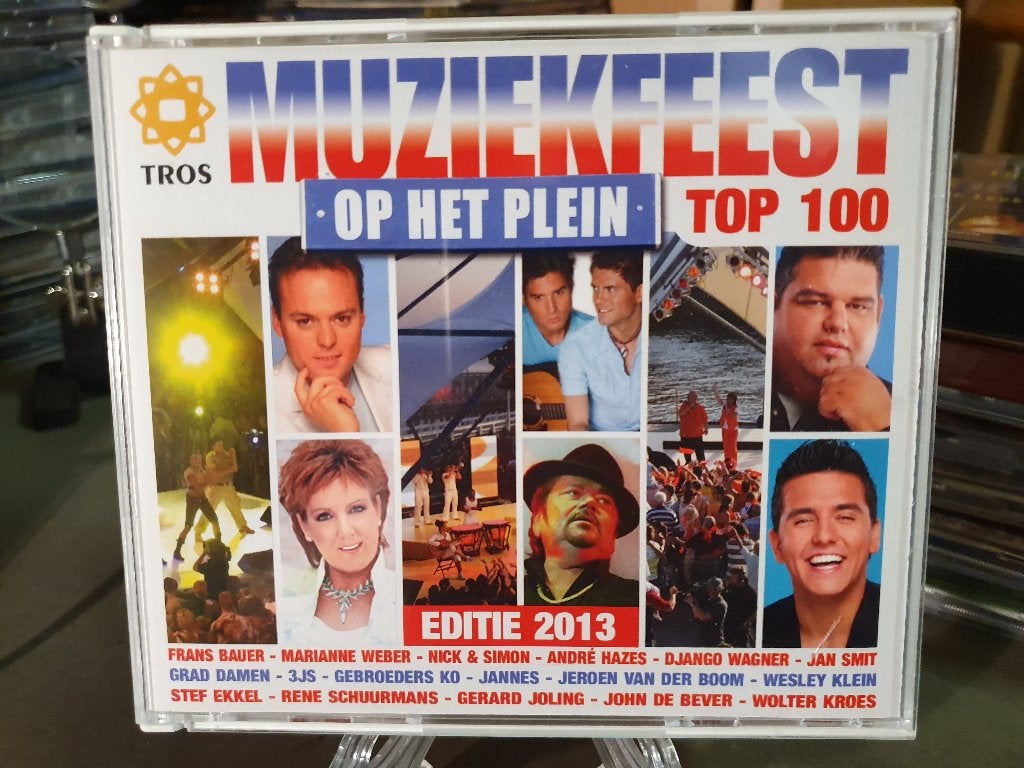 Muziekfeest op het plein top 100 editie 2013 4CD, Cd's en Dvd's, Cd's | Nederlandstalig, Ophalen, Zo goed als nieuw, Levenslied of Smartlap