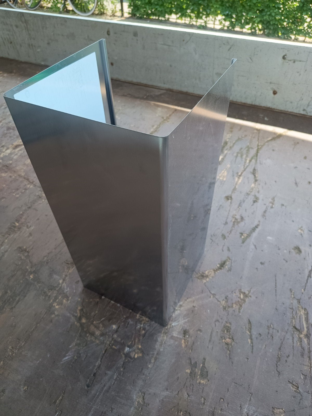 RVS Schacht/verlengstuk afzuigkap keuken., Ophalen, Minder dan 50 cm, Nieuw, Minder dan 100 cm