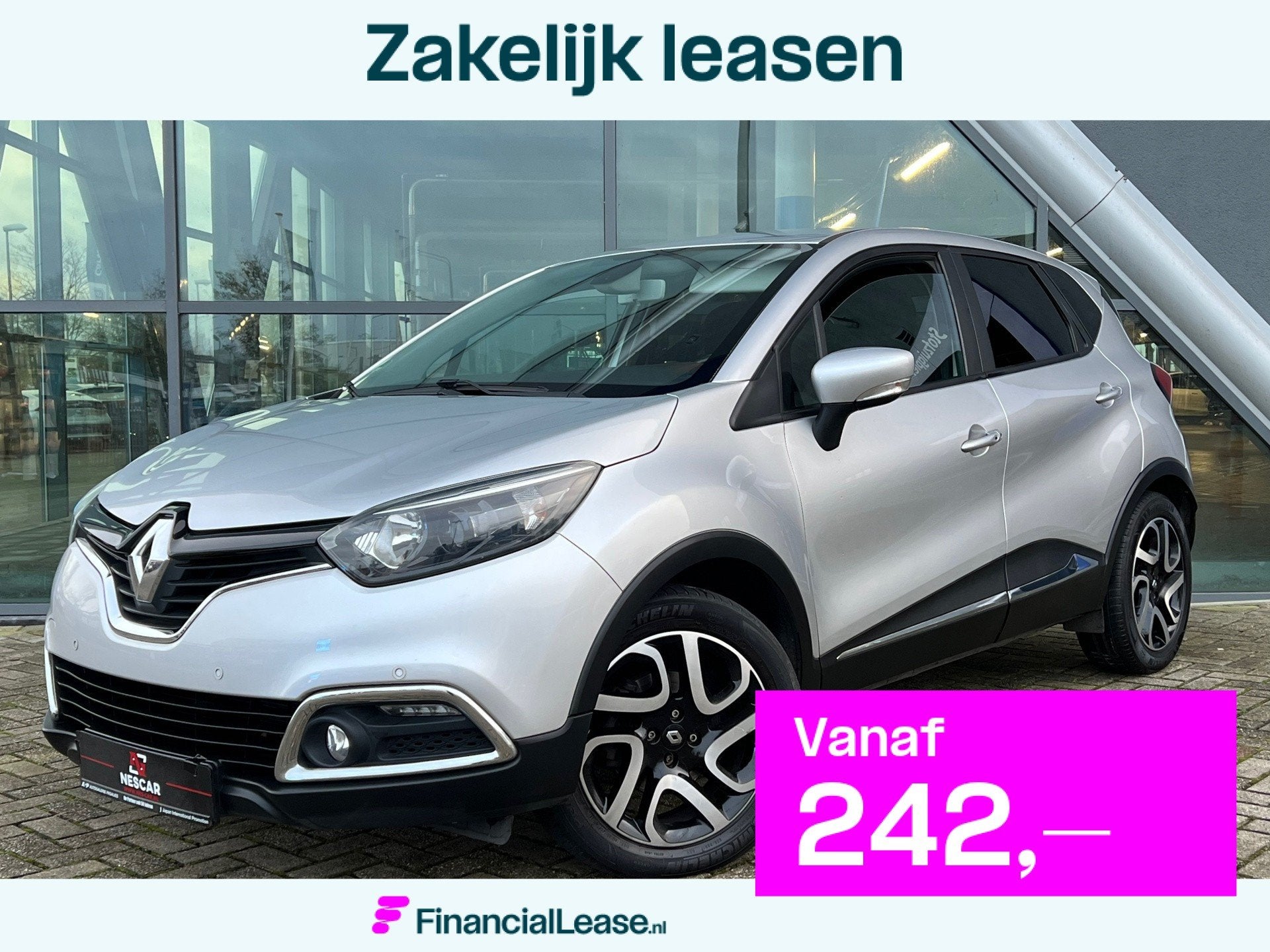 Renault Captur 1.2 TCe Dynamique Automaat, Navi, Cruise Cr,, Dealer onderhouden, 4 cilinders, Origineel Nederlands, SUV of Terreinwagen