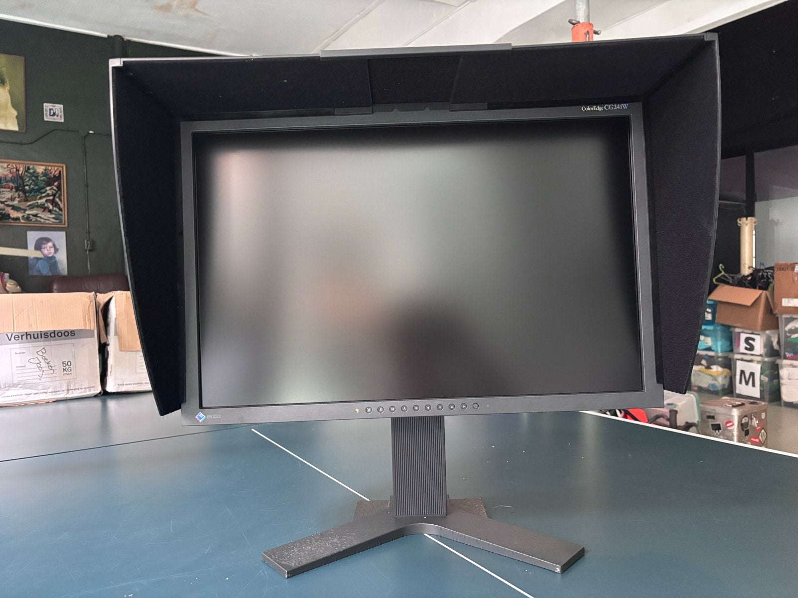 Eizo ColorEdge CG241W Grafische Monitor, Gebruikt, In hoogte verstelbaar, Full HD, Ophalen of Verzenden