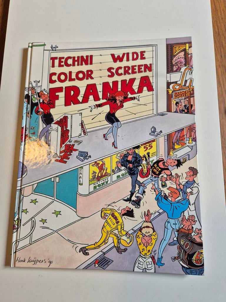 FRANKA, techni color wide screen,, Eén stripboek, Ophalen of Verzenden, Gelezen