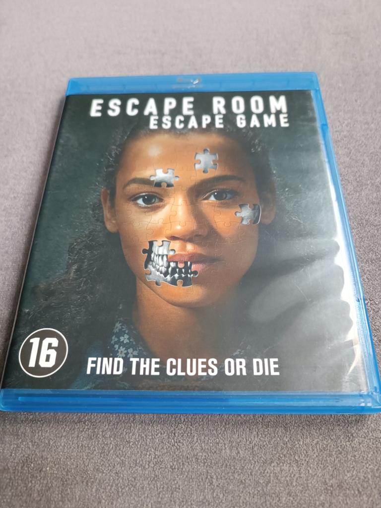 Escape room - bluray, Ophalen of Verzenden, Zo goed als nieuw, Actie