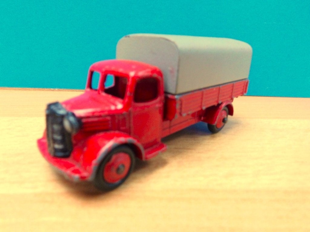Dinky Toys # 30s AUSTIN vrachtwagen met afneembare huif, Ophalen of Verzenden, Gebruikt, Bus of Vrachtwagen, Dinky Toys