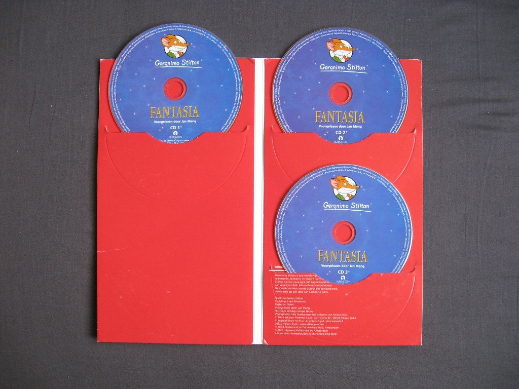 Geronimo Stilton - FANTASIA (3 CD Luisterboek), Boeken, Ophalen of Verzenden, Geronimo Stilton, Cd