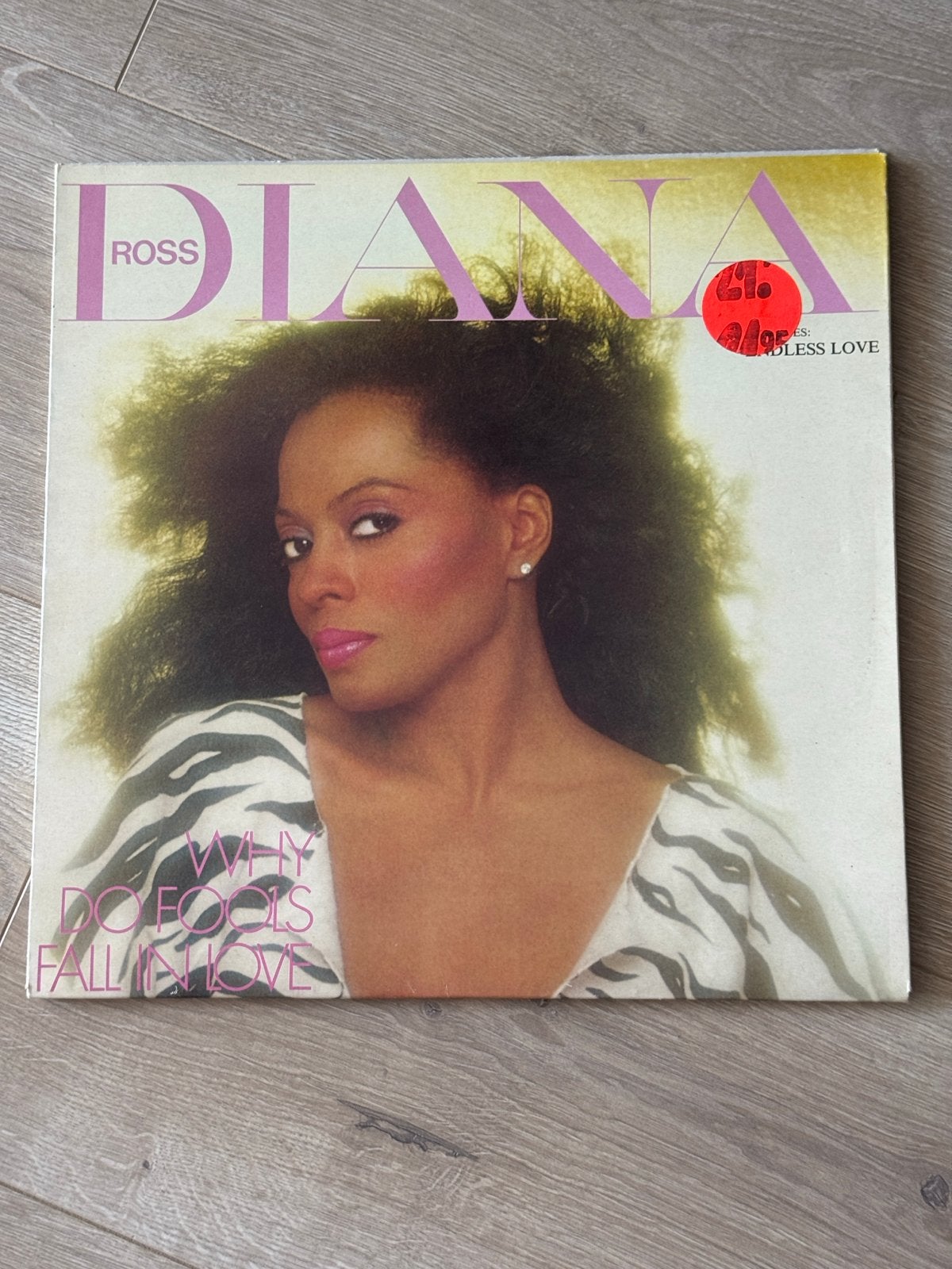 LP - Diana Ross - Why Do Fools Fall In Love, Cd's en Dvd's, Vinyl | Pop, LP, Gebruikt, Pop, Ophalen of Verzenden