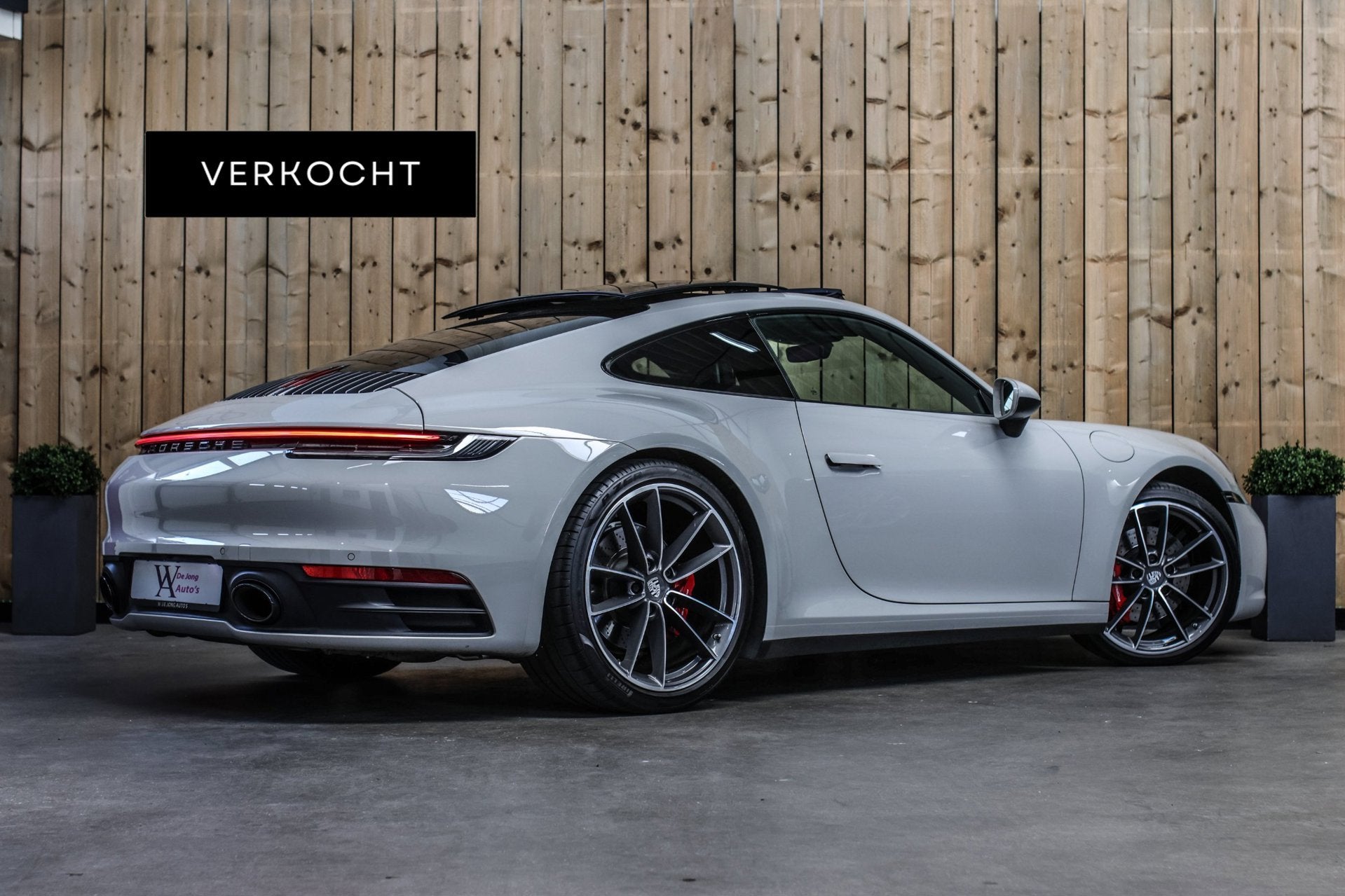 Porsche 911 3.0 Carrera 4 S *Sport Chrono*Approved*Pano*PPF*, Auto's, Automaat, Gebruikt, Zwart, 4 stoelen