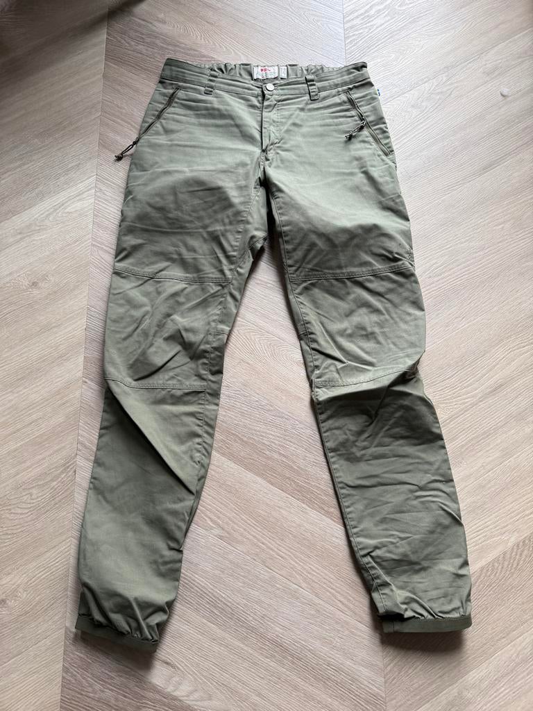 Fjällräven Vardag Trousers M Maat 46 Long, Ophalen of Verzenden, Gedragen, Maat 46 (S) of kleiner, Groen