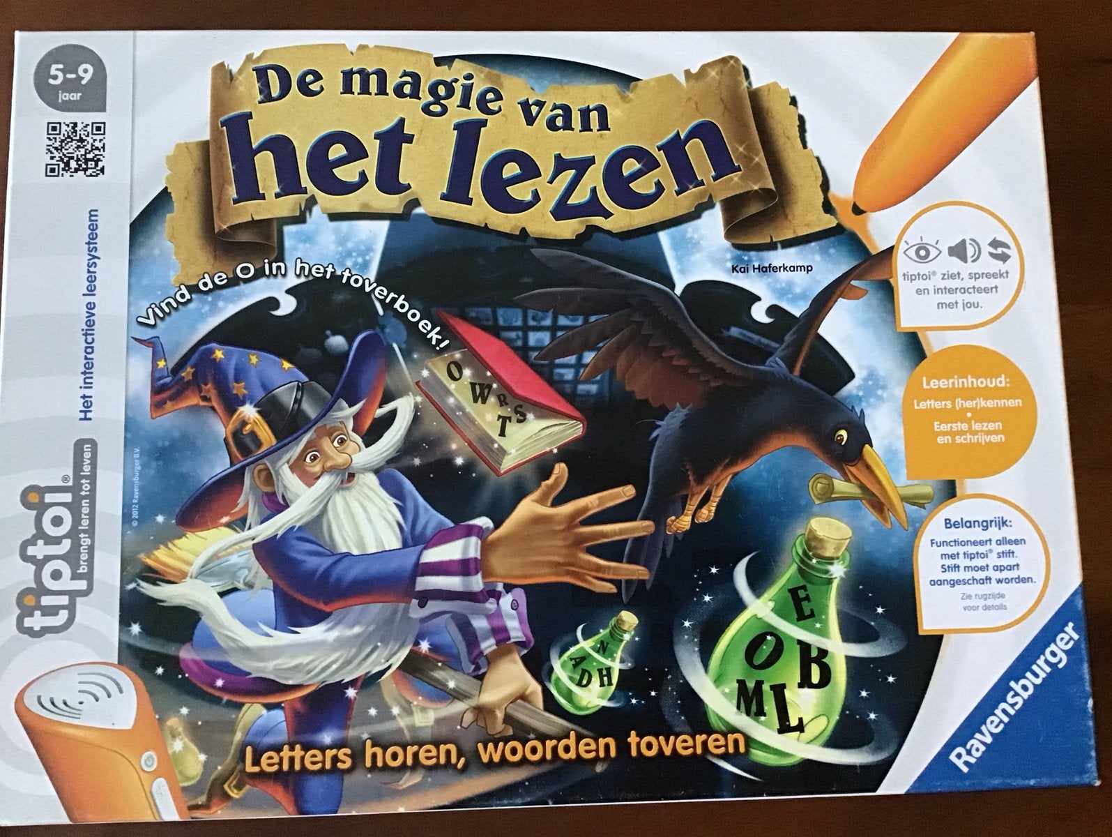 Tiptoi De Magie van het Lezen - Interactief Leersysteem, Ophalen of Verzenden, Zo goed als nieuw, Taal en Lezen, Met geluid