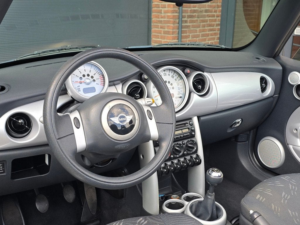 Mini Cabrio 1.6 One Cabrio |Nette Staat |Apk-Nieuw, Auto's, Gebruikt, 4 cilinders, Cabriolet, 4 stoelen
