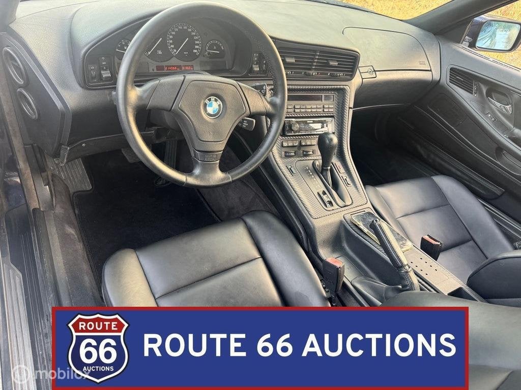 BMW 840Ci | 1995 | Route 66 Auctions, Overige carrosserieën, Zwart, Bedrijf, Handgeschakeld