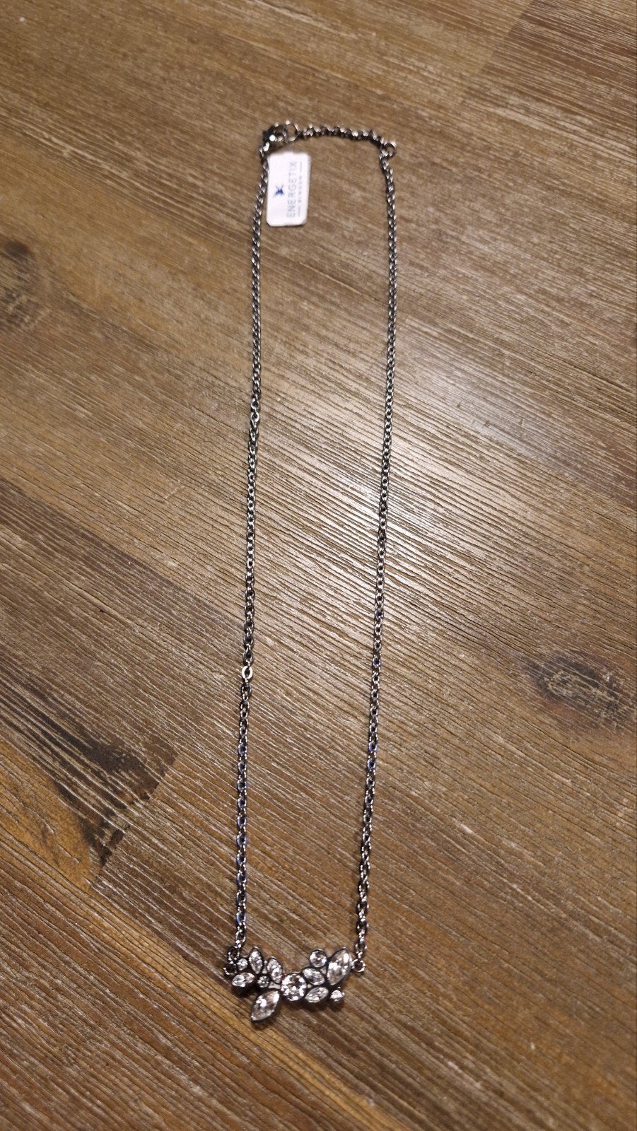 Mooie ketting Energetix, Sieraden, Tassen en Uiterlijk, Kettingen, Ophalen of Verzenden, Nieuw, Zilver