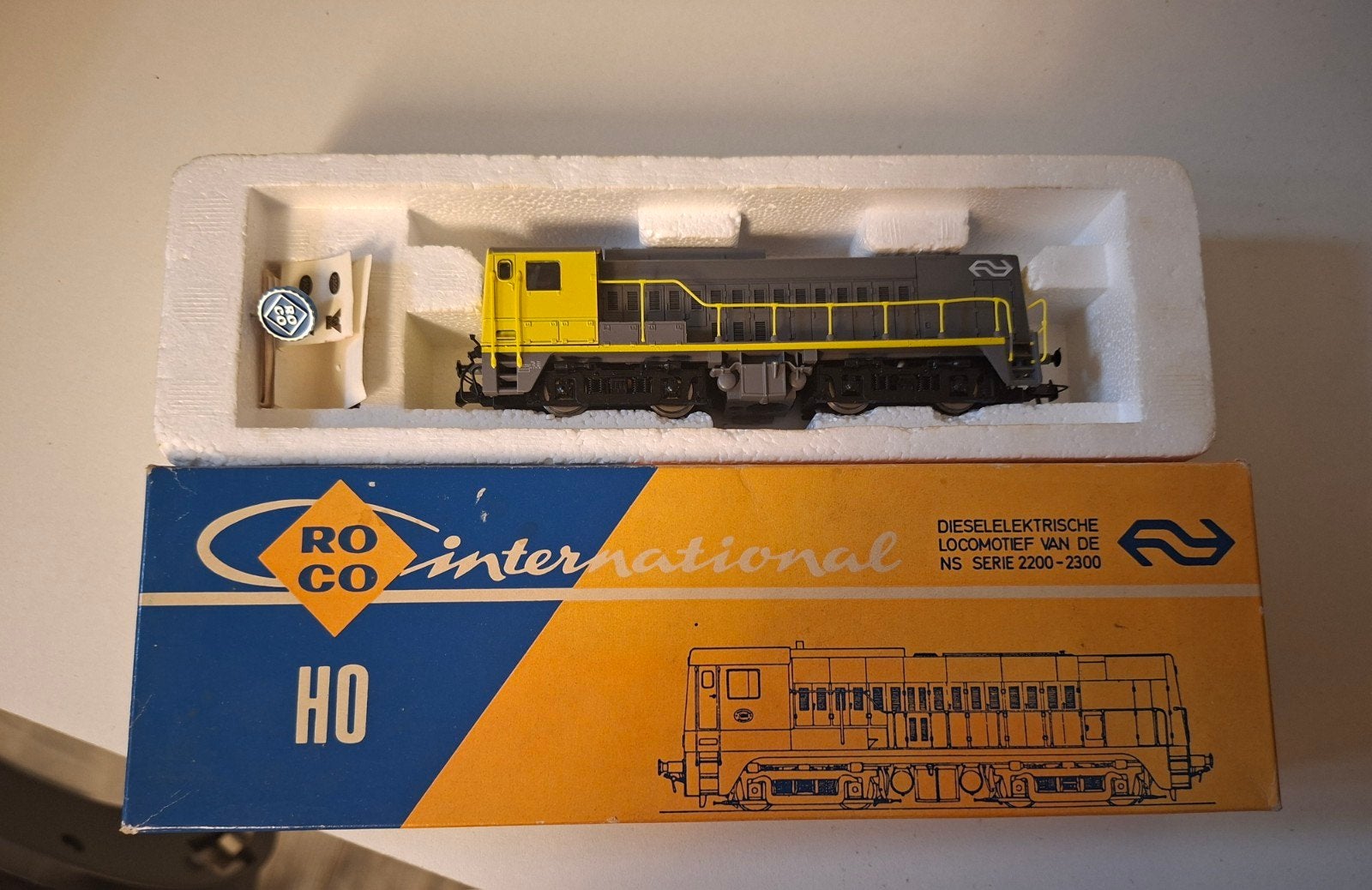 roco locomotief van de NS, Hobby en Vrije tijd, Modeltreinen | H0, Ophalen of Verzenden, Roco, Gelijkstroom, Locomotief