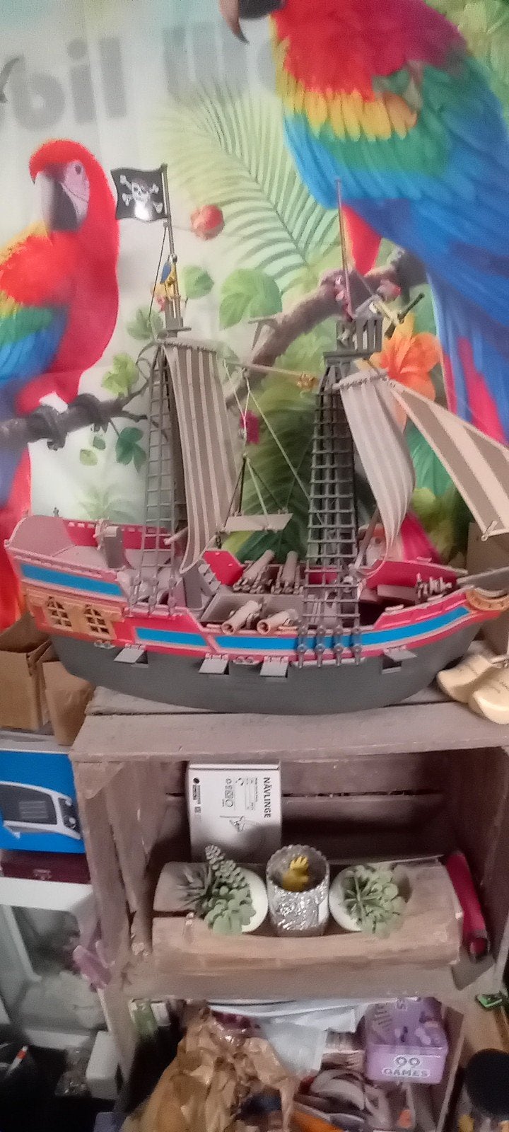 te koop playmobil piratenschip 4, Ophalen of Verzenden