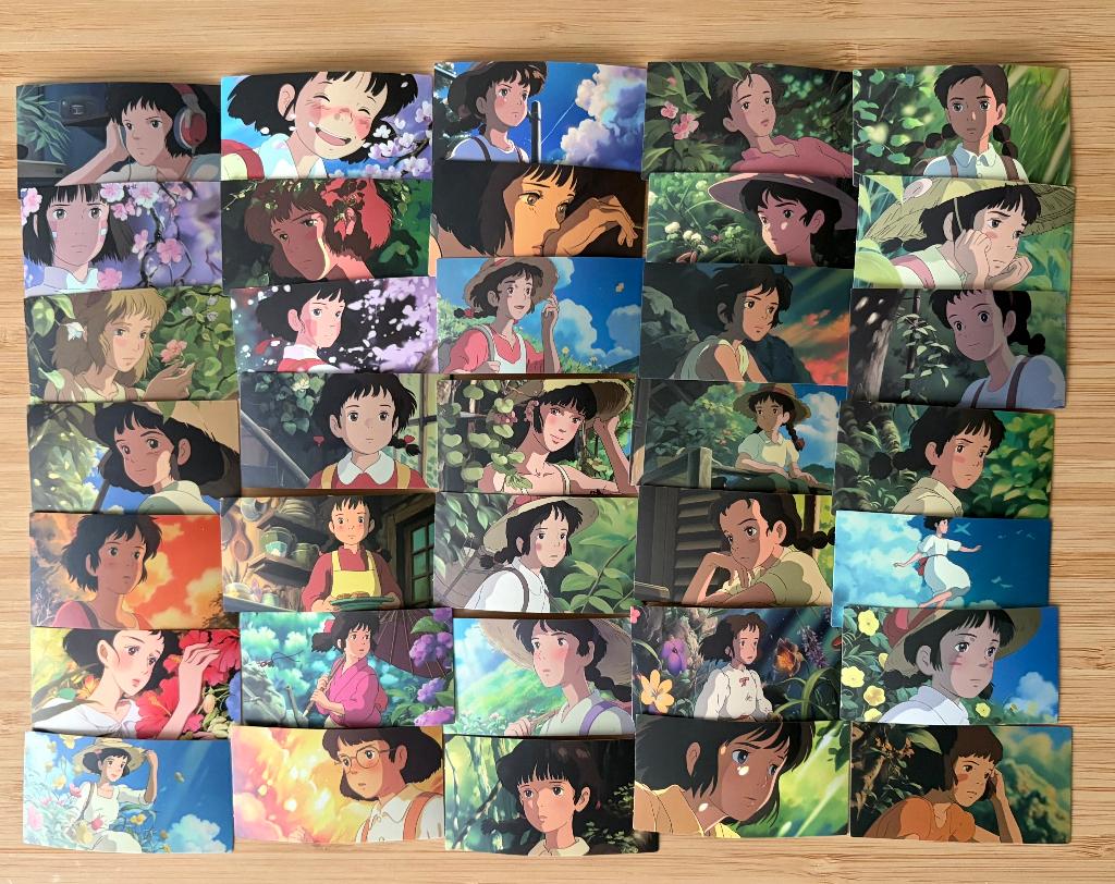Studio Ghibli vrouwen personages Hayao Miyazaki stickers, Verzenden, Nieuw, Meerdere stickers