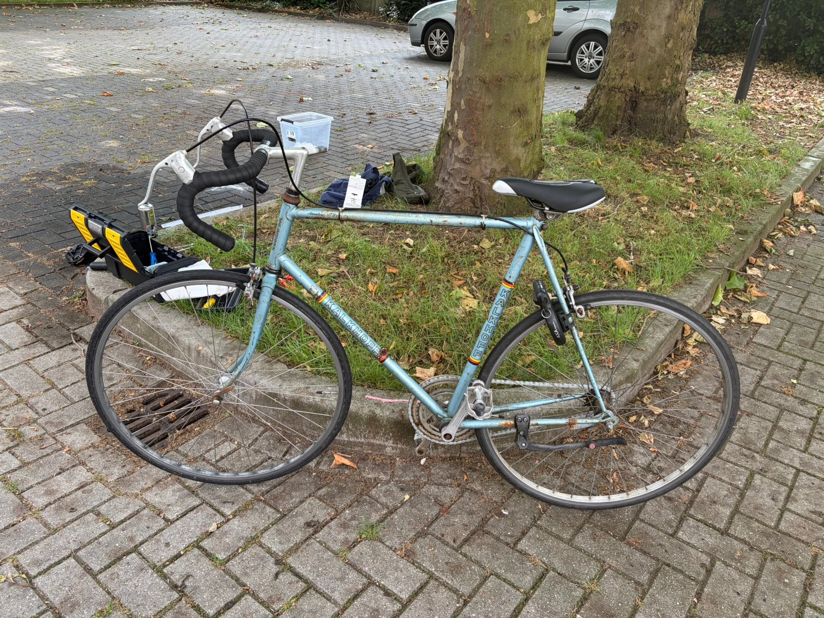 Rebuilt vintage race bike, Ophalen, Zo goed als nieuw, Minder dan 10 versnellingen, Overige merken