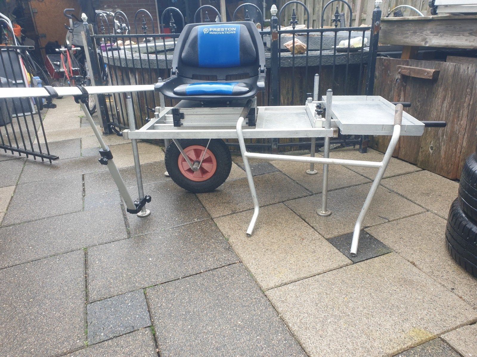 een stevig aluminium krui/ zit plateau, Watersport en Boten, Ophalen, Gebruikt, Overige typen