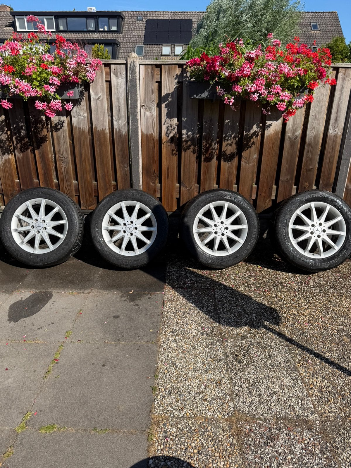 18 inch Mercedes ML velgen, 18 inch, Velg(en), Ophalen of Verzenden, 235 mm