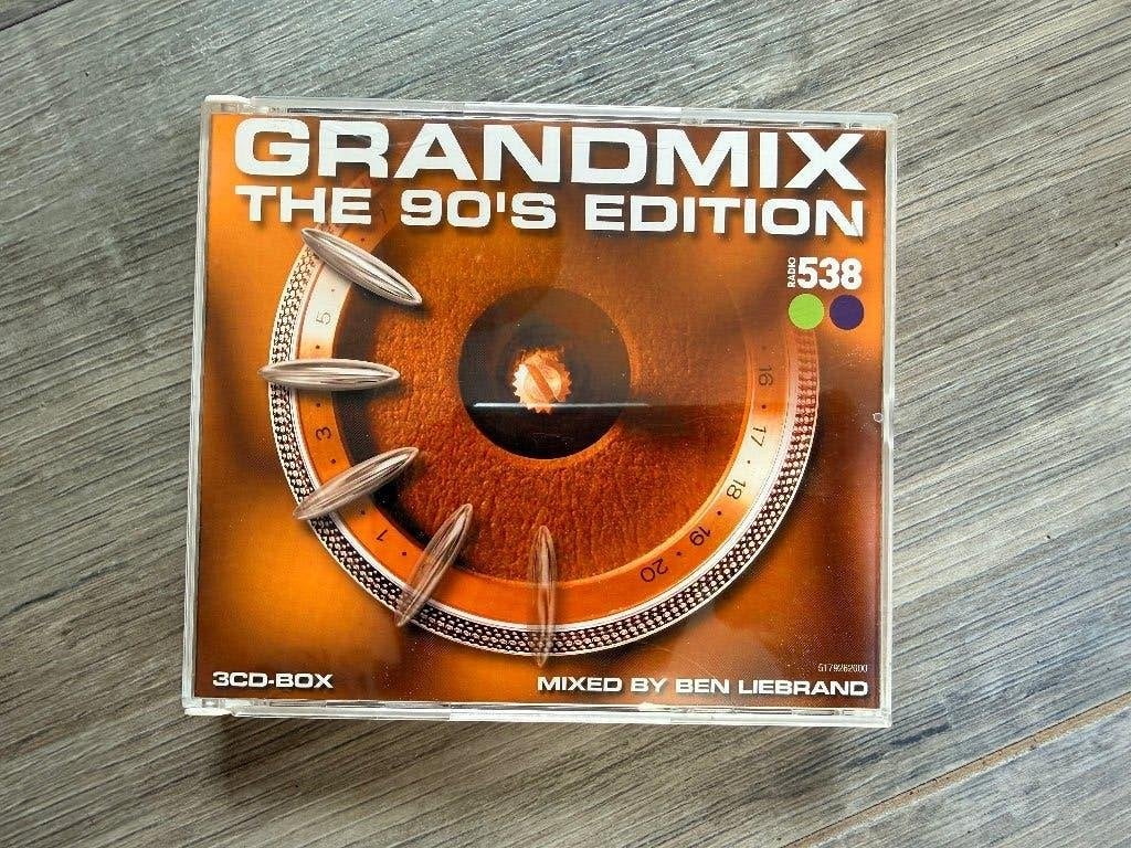 3 cd box Ben Liebrand Grandmix the 90's edition, Ophalen of Verzenden, Zo goed als nieuw, Disco