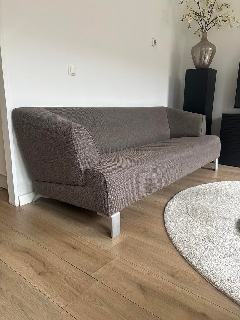 3 zits designbank Rolf Benz, Ophalen, Zo goed als nieuw, 75 tot 100 cm, 200 tot 250 cm