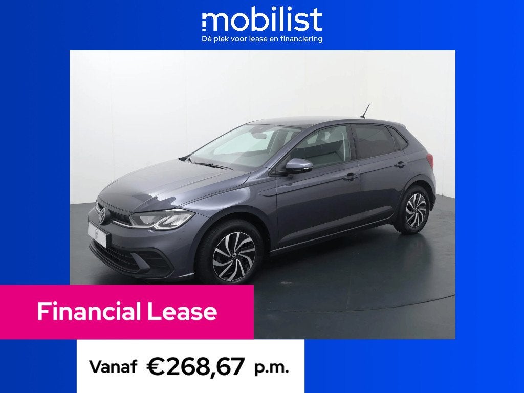 Volkswagen Polo 1.0 TSI Polo (bj 2024), LED verlichting, Gebruikt, 49 €/maand, Bedrijf