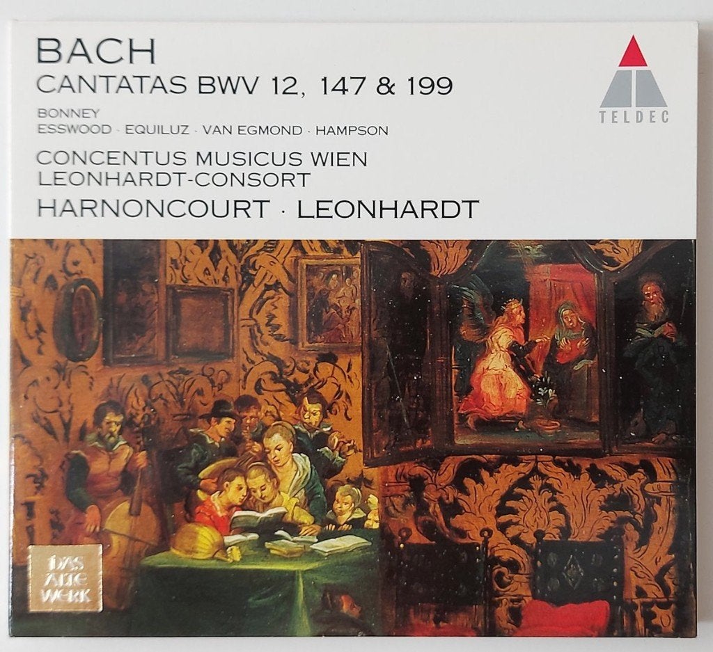 bach cantatas bwv 12, 147 & 199, Verzenden, Barok, Zo goed als nieuw, Overige typen