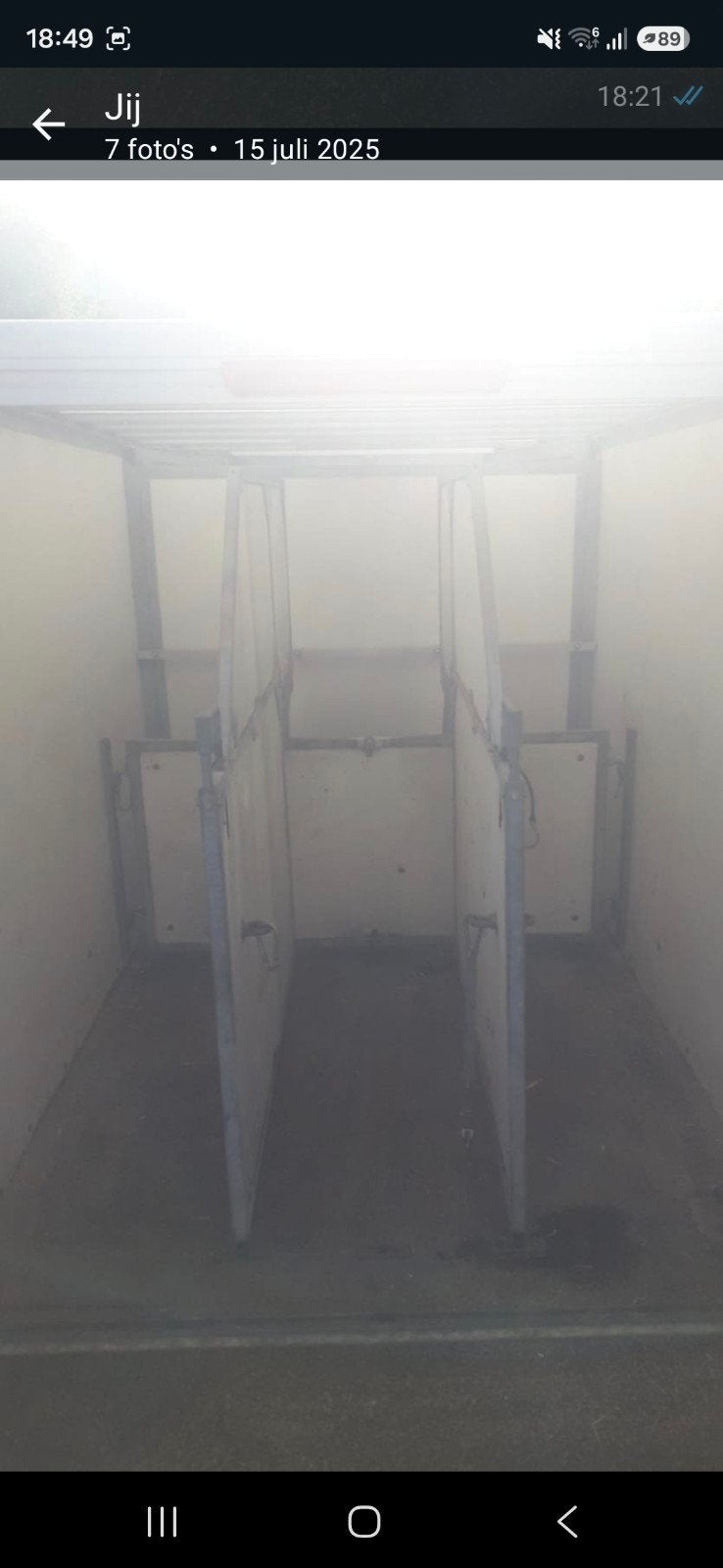 te koop trailer., Dieren en Toebehoren, Pony's, Merrie, A pony (tot 1.17m)